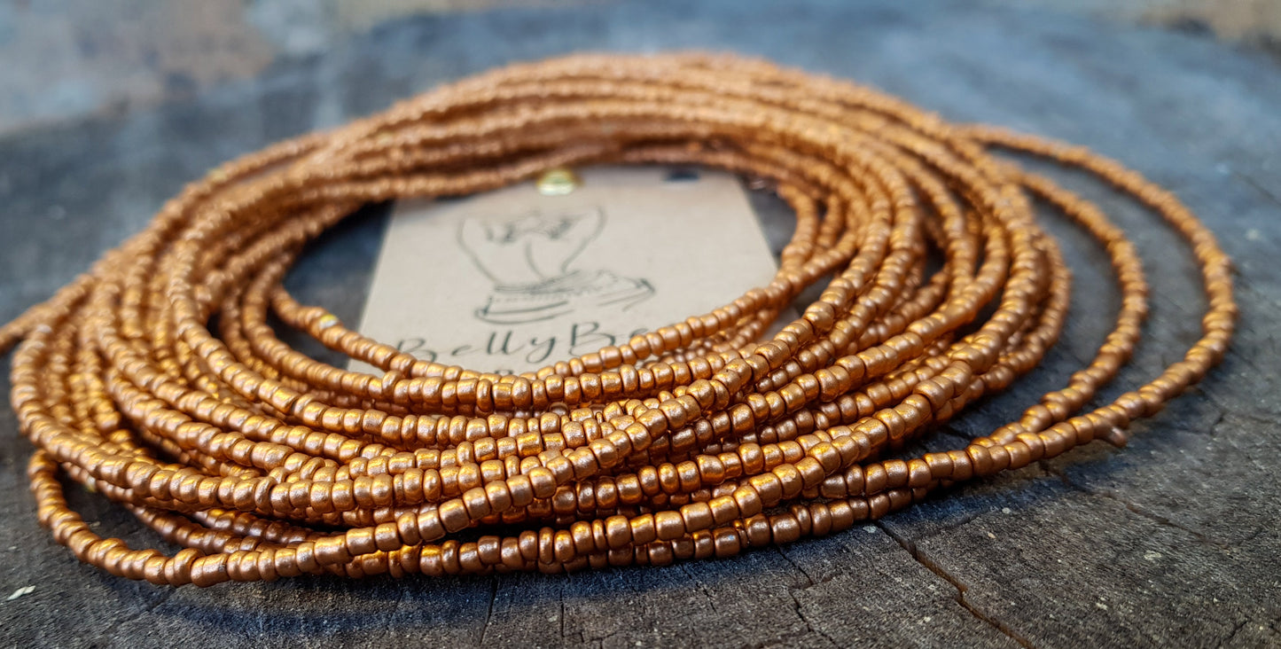 Copper-Plated Waist Beads
